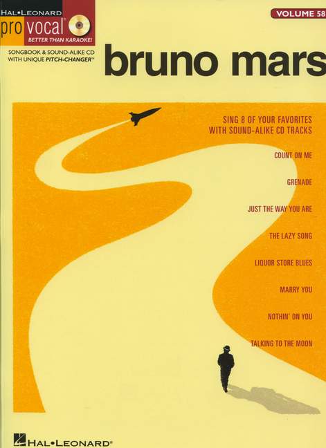 Pro Vocal Men's Edition - Vol.58: Bruno Mars