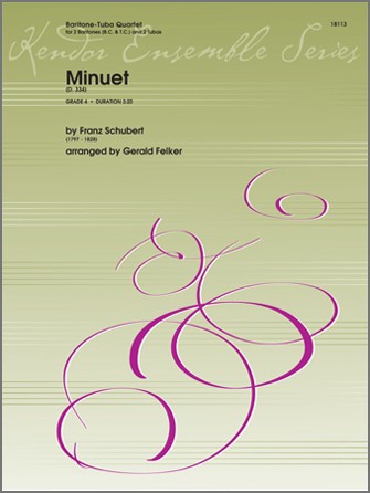 Minuet, D.334