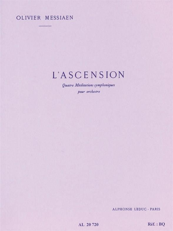 L'ascension, 4 Méditations Symphoniques (Study score)