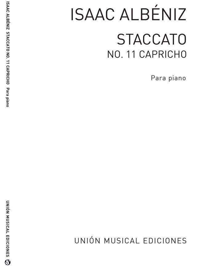 Staccato Capricho, Op.92 No.11 (from Piezas Caracteristicas)