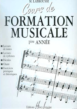 Cours de Formation Musicale - Vol.1