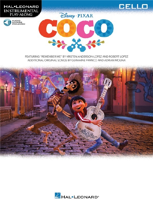 Disney Pixar's Coco: Instrumental Play-Along For Cello