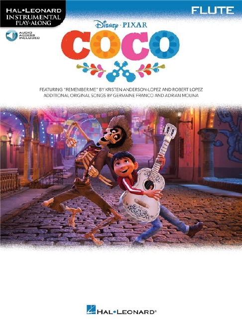 Disney Pixar's Coco: Instrumental Play-Along For Flute