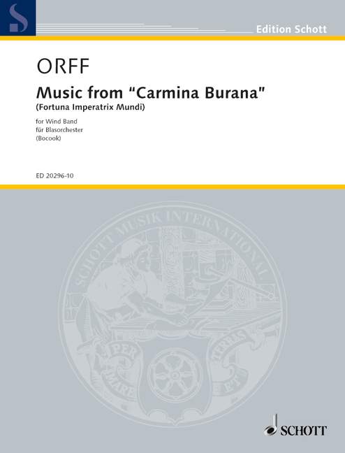 Music from Carmina Burana (Score & parts)