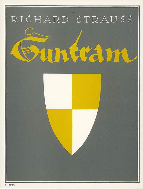 Guntram, Op.25 (Vocal score)