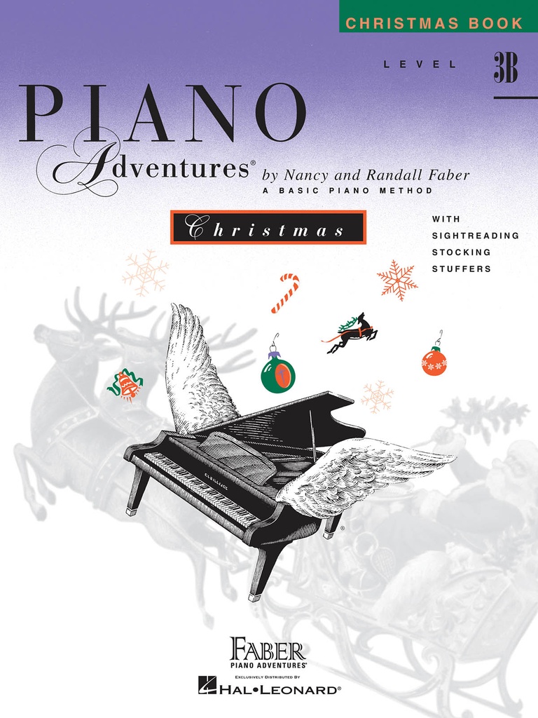 Piano Adventures: Christmas Book - Level 3B