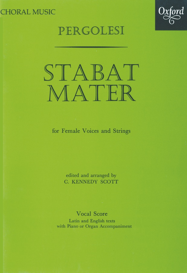 Stabat Mater (Vocal score)