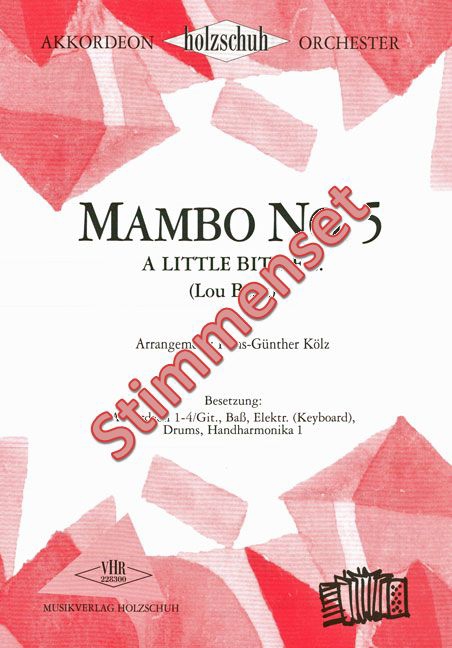 Mambo No.5 (Set of parts)