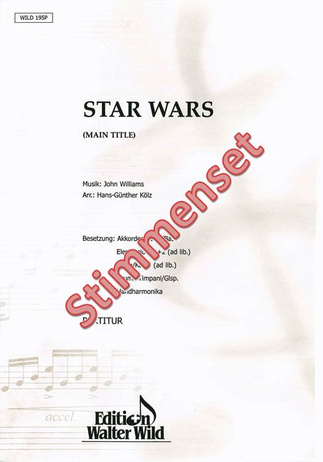 Star Wars: Main Theme (Set of parts)