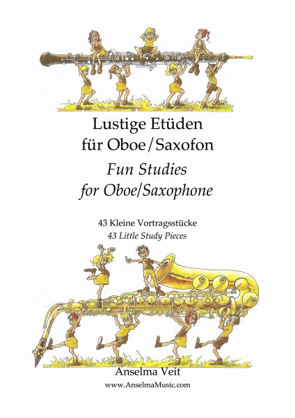 Fun Studies for Oboe/Saxophone (43 little study pieces)