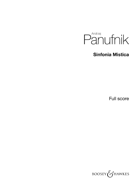 Sinfonia Mistica (Symphony No.6) - Score