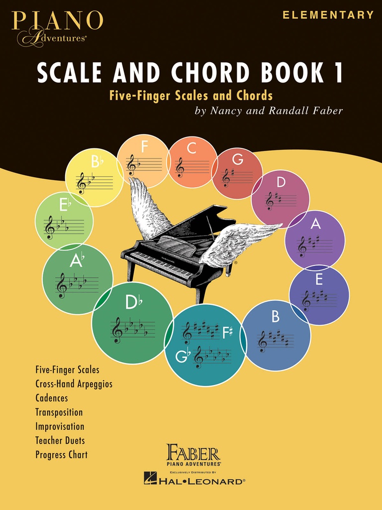 Piano Adventures Scale and Chord - Book 1