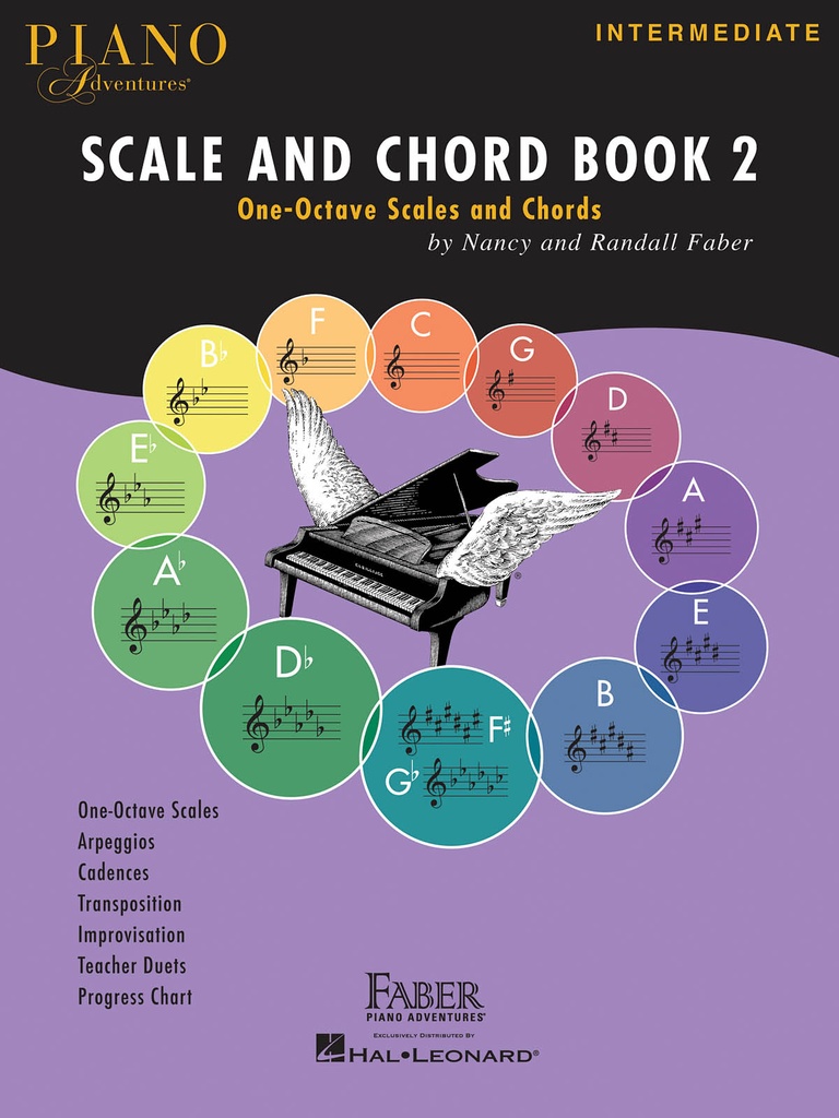 Piano Adventures Scale and Chord - Book 2