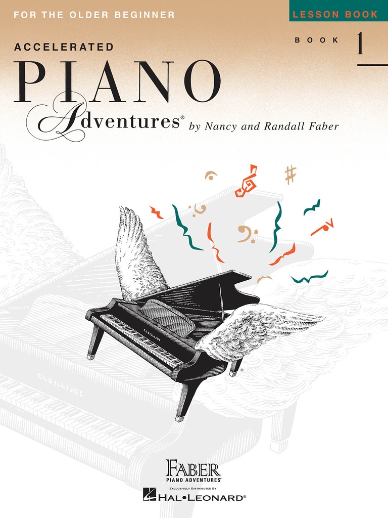 Accelerated Piano Adventures for the Older Beginner Lesson Book - Vol.1