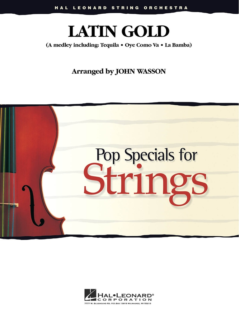 Pop Specials for Strings - Latin Gold