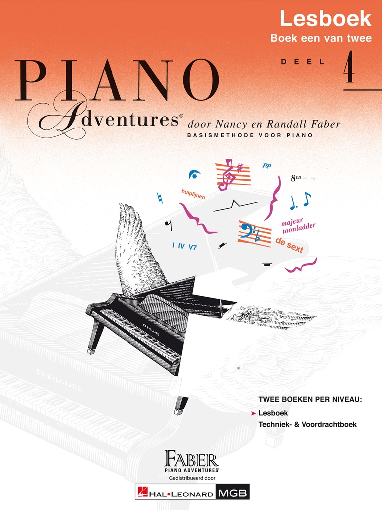 Piano Adventures: Lesboek 4