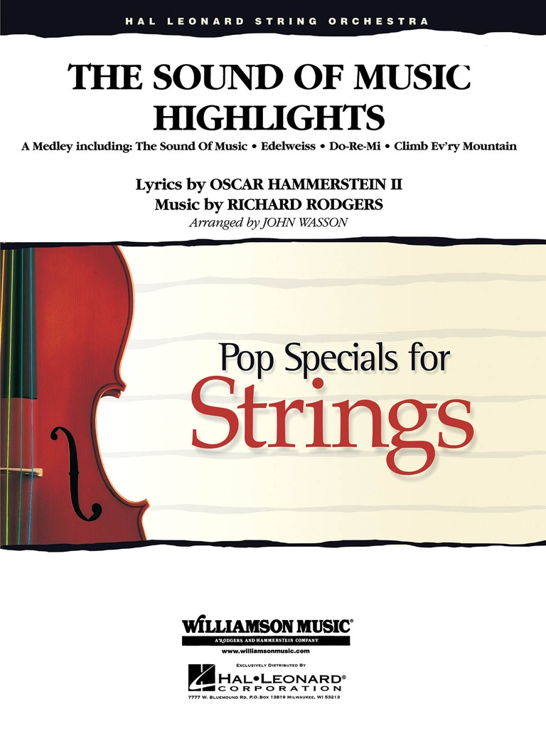 Pop Specials for Strings: The Sound of Music