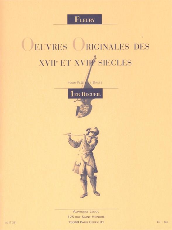 Oeuvres originales des XVIIe et XVIIIe siècle