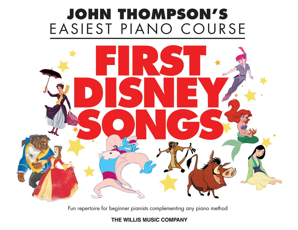 Easiest Piano Course: First Disney Songs