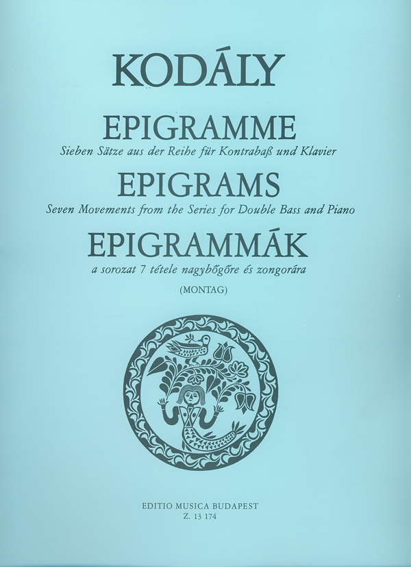 Epigrams (7 Pieces for double bass)