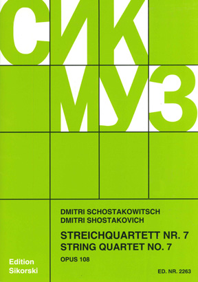 String Quartet, Op.108/7 (Set of parts)