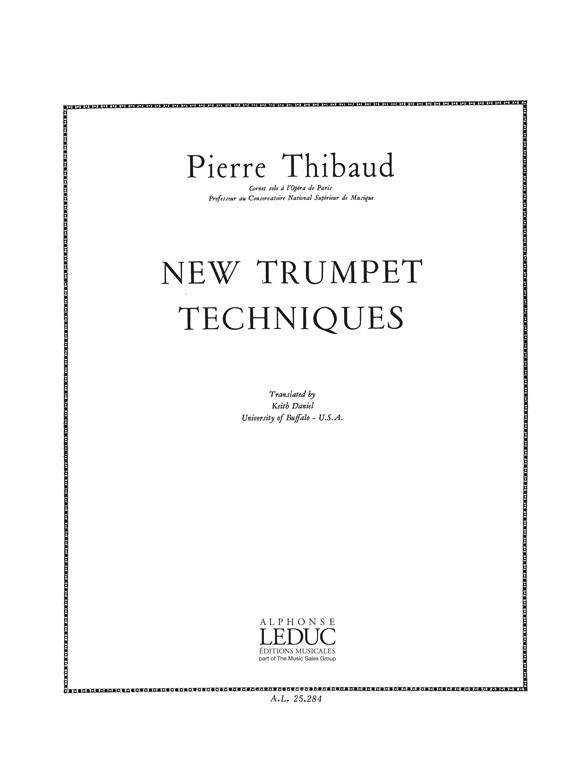 New Trumpet Techniques