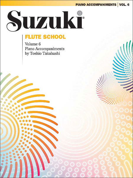 Suzuki Flute School - Vol.6 (Piano accompaniment - Rev.ed.)