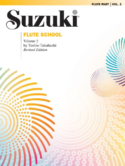 Suzuki Flute School - Vol.2 (Flute part - Revised edition)