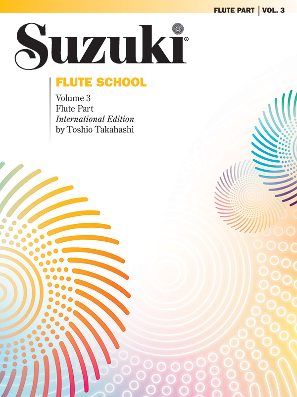 Suzuki Flute School - Vol.3 (Flute part - Revised edition)