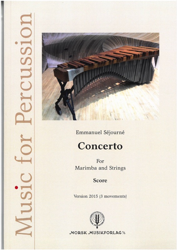 Concerto for Marimba & Strings (2015) (Sore)
