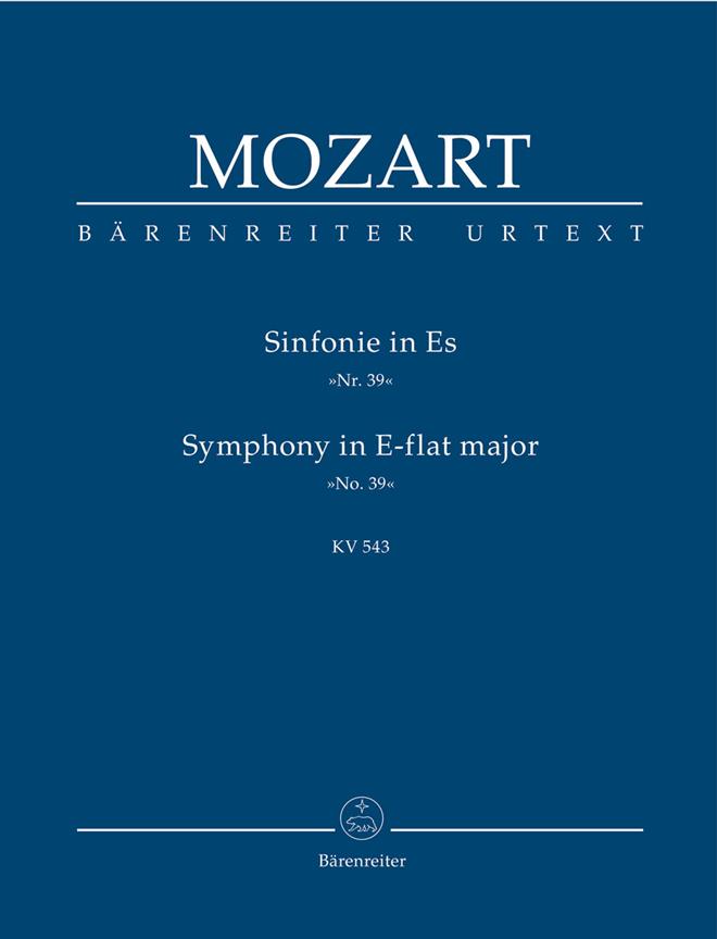 Symphony No.39 Es-Dur, KV.543 (Study score, Urtext edition)