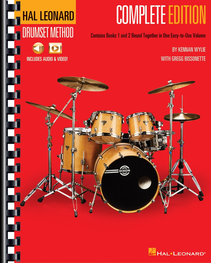 Hal Leonard Drumset Method (Complete edition)