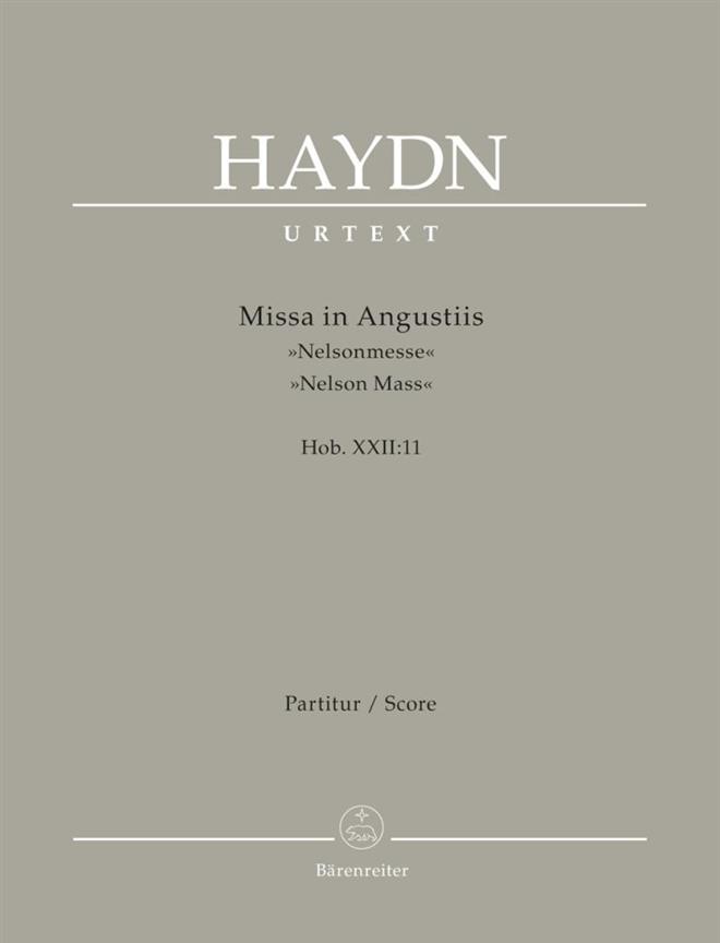 Missa in Angustiis Hob.XXII:11, Nelson Mass (Full score)