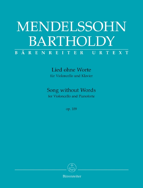 Lied ohne Worte, Op.109