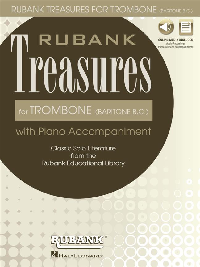 Rubank Treasures for Trombone (Baritone B.C.)