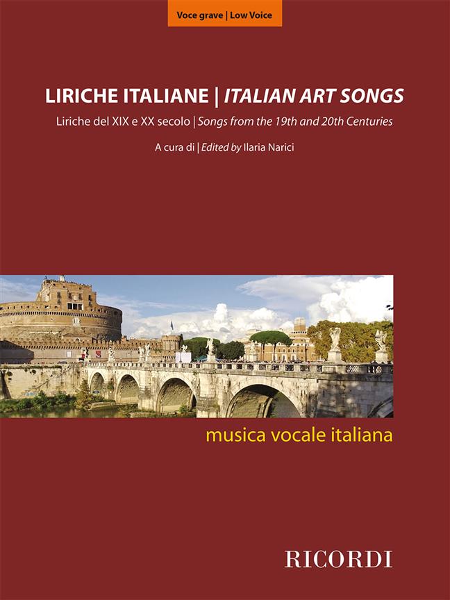 Liriche Italiane - Italian Art Songs (Low voice)