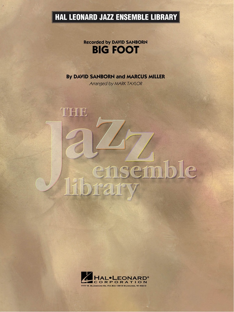 Big Foot (Score & parts)