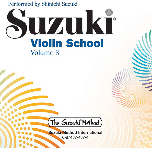 Suzuki Violin School - Vol.3 CD (Performed by Shinichi Suzuki)