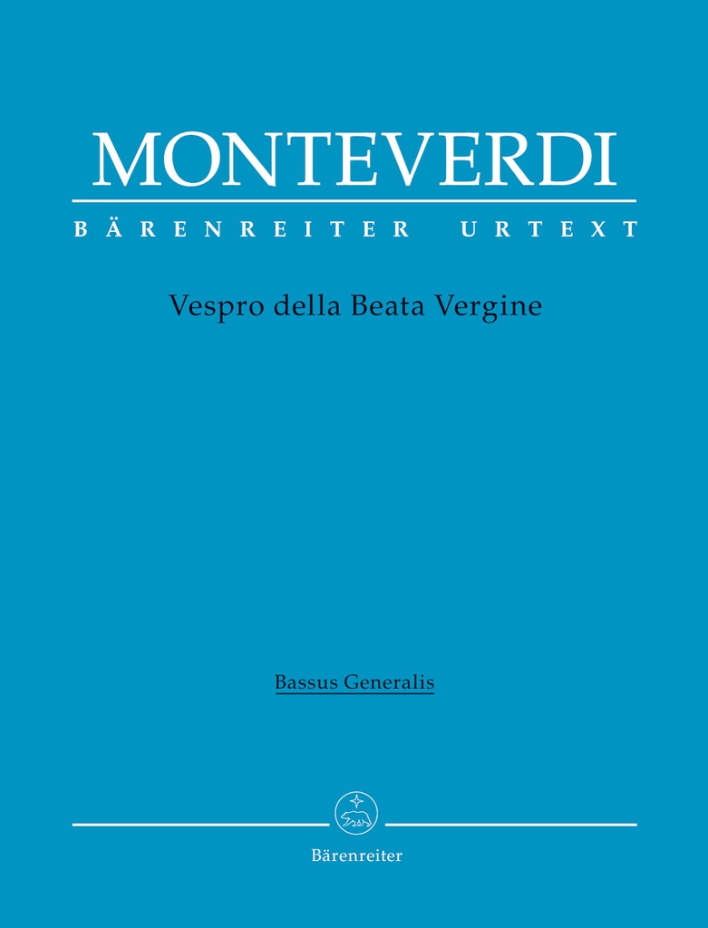 Vespro della Beata Vergine (Basso continuo)