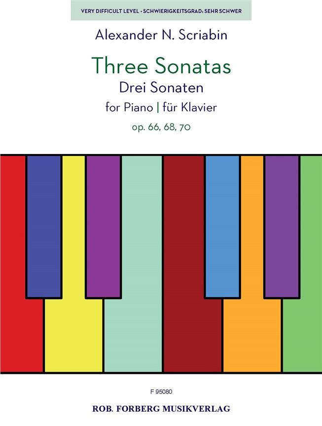 3 Sonatas, Op.66, 68 & 70