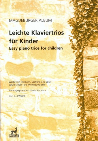 Leichte Klaviertrios für Kinder (Magdeburger Album) - Band 1