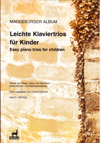 Leichte Klaviertrios für Kinder (Magdeburger Album) - Band 2