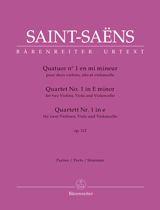 Quartet No.1 in e minor, Op.112 (Set of parts)