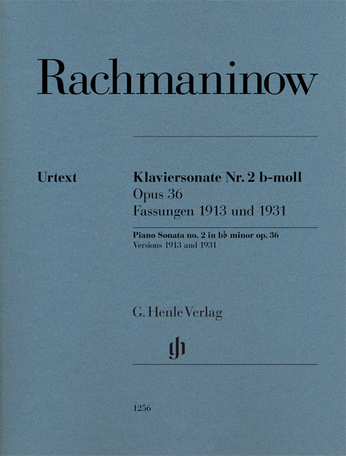 Piano Sonata No.2 b flat minor, Op.36 (Versions 1913 and 1931)