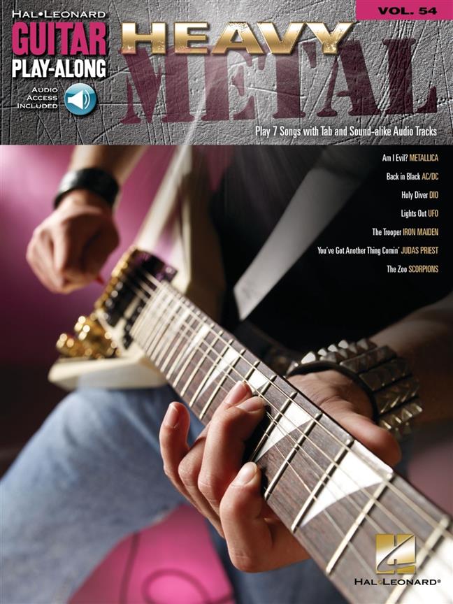 Guitar Play-Along Vol.54: Heavy Metal