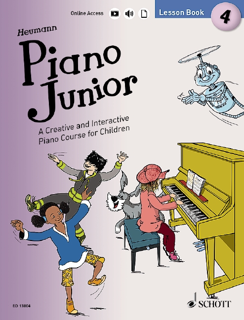 Piano Junior: Lesson - Vol.4