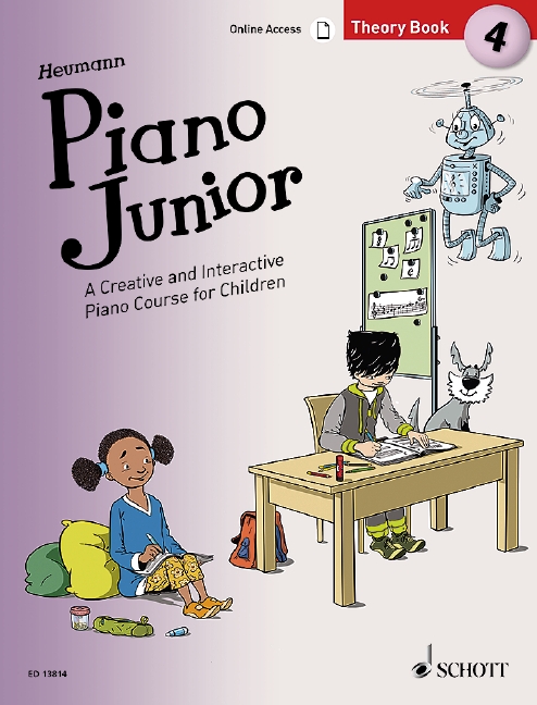 Piano Junior: Theory Book - Vol.4