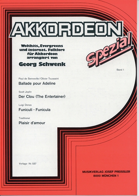 Akkordeon Spezial - Band 1