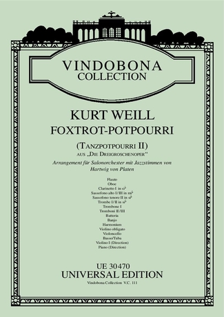 Foxtrot - Potpourri from The Threepenny Opera (Set of parts)