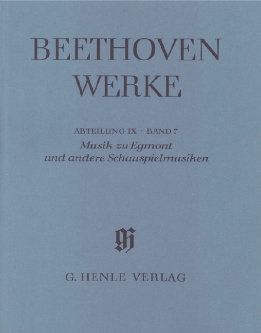 Beethoven Werke, Music to Egmont & Other Incidental Music (Full score) - 7